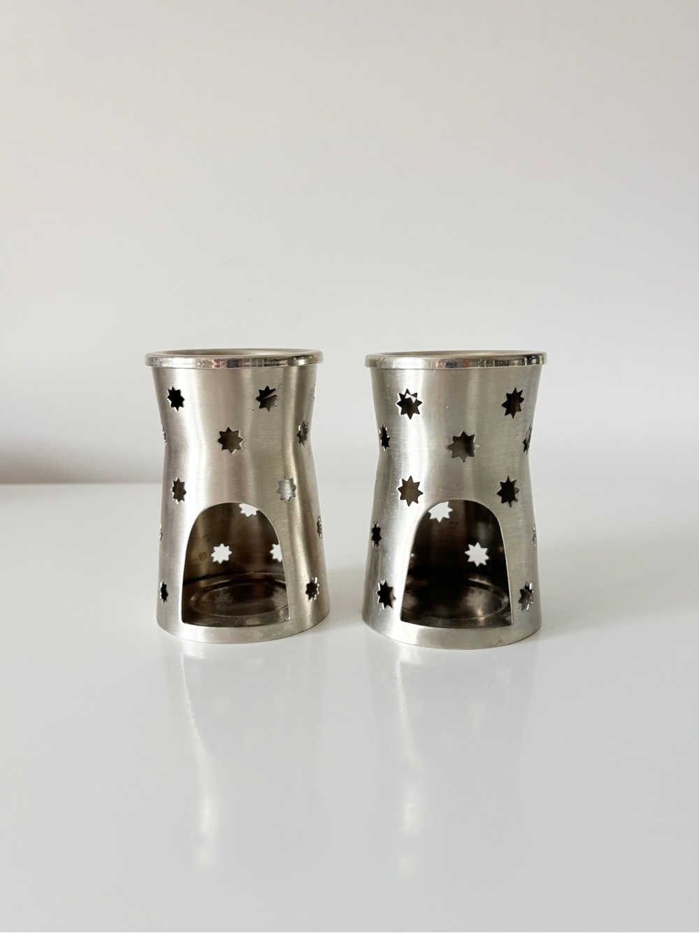 The Body Shop Oil Warmers Celestial Stars Whimsigoth Witchy Stainless Steel